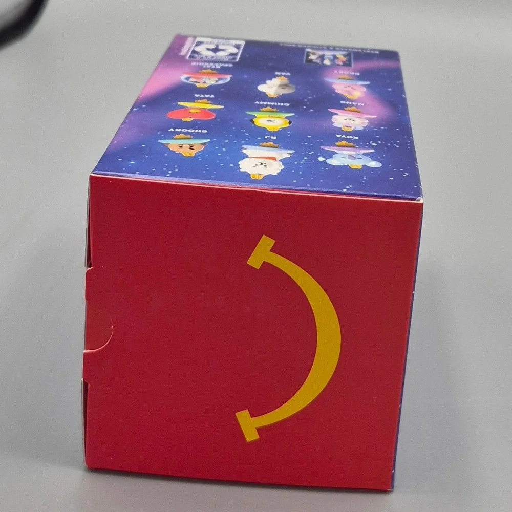 McDonalds BT21 Happy Meal Toy MANG Purple Space Galaxy Figure 2024 New In Box